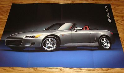 Original 2000 Honda S2000 Color Foldout Sales Brochure 00 | eBay