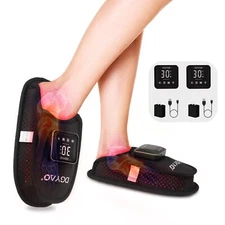 2 Slipper 660nm & 850nm Red Light Therapy for Feet Neuropathy Pain Relief