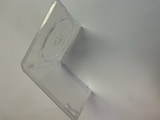 100 NEW 14MM SINGLE SUPER CLEAR DVD CASES W/PATENTED M-LOCK LOGO PSD23M