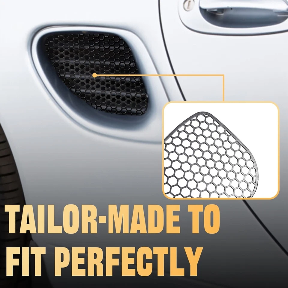 For Porsche for Boxster 986 1997-2002 Black Radiator Bumper Grille Front Lower - Image 4 of 4