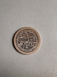 EAST STROUDSBURG  Pennsylvania CENTENNIAL   Wooden Nickel ~ Amish country