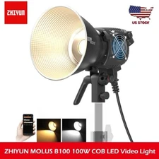 ZHIYUN MOLUS B100 100W LED Video Light Studio Continuous Light Photography Lamp