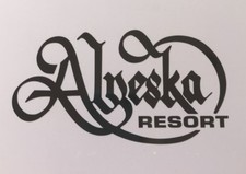 Pegatina de estación de esquí Alyeska - Alaska esquí snowboard deportes de montaña