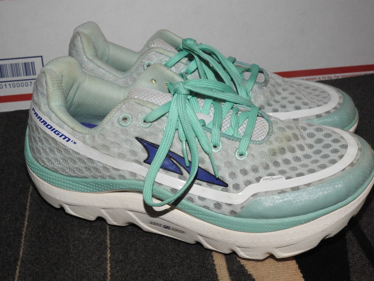 ALTRA PARADIGM 1.5 Women s Athletic Sneakers Light Green Color