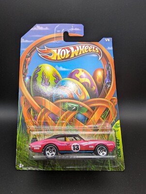 Seltene Hot Wheels Ostereierjagd alte 442 rosa Muskelauto 2012 Release L31