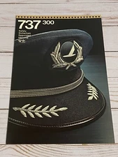 Piedmont Airlines Boeing 737-300 Safety Card - 1988