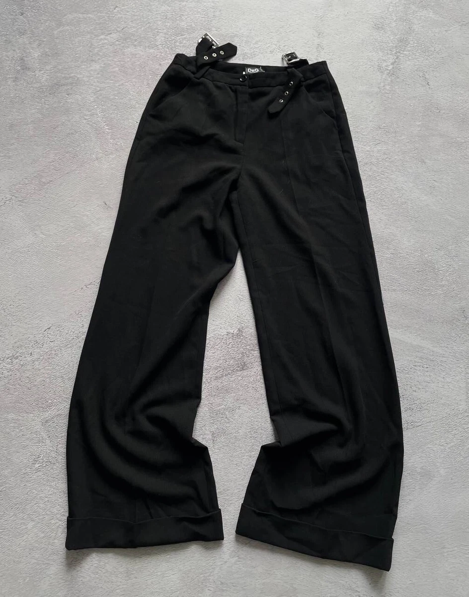 Dolce&Gabbana 黑色女裤| eBay