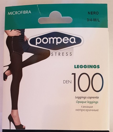 Pompea Leggings 100 DEN Microfibra Coprente | eBay