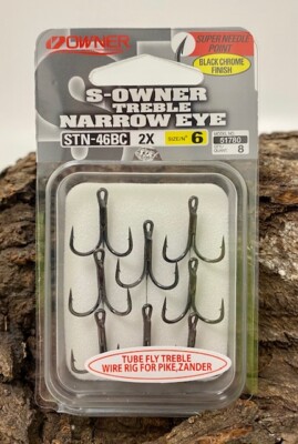 Balzer Owner Drilling STN 46 BC 2x Gr. 6 Treble Narrow Eye Super Needle Point