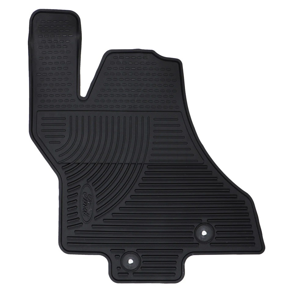 Alfombrillas delanteras derecha e izquierda para todo tipo de clima negras serie E BC2Z1613086CB OEM NUEVAS Foto 2 de 4