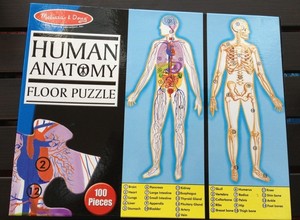 melissa and doug human anatomy floor puzzle