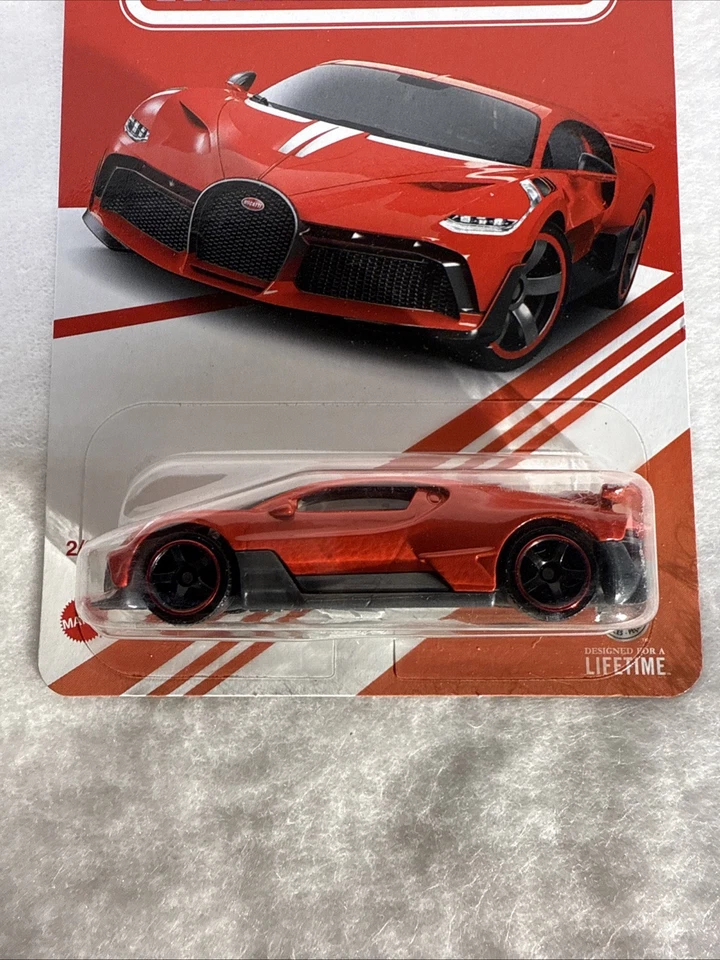Matchbox Target Red Edition #2 2018 Bugatti Divo Red 2023 | FSC Foto 4 de 4