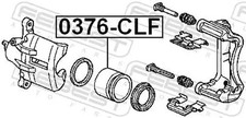 Bremssattel – Kolben Vorderachse 0376-CLF FEBEST für HONDA ACCORD IV ACCORD V