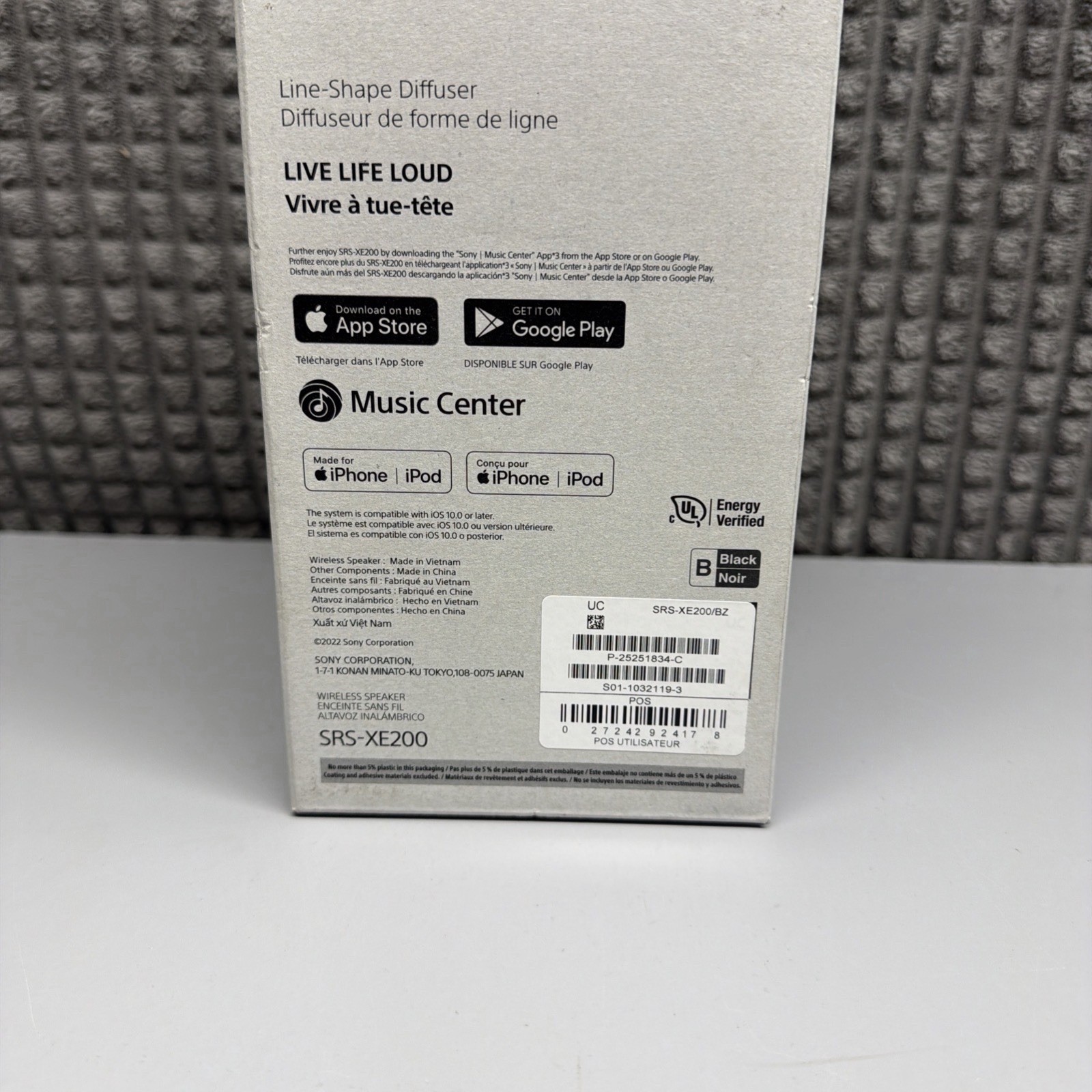 Parlante Bluetooth portátil Sony SRS-XE200 - Negro nuevo en caja sellada, imagen 5