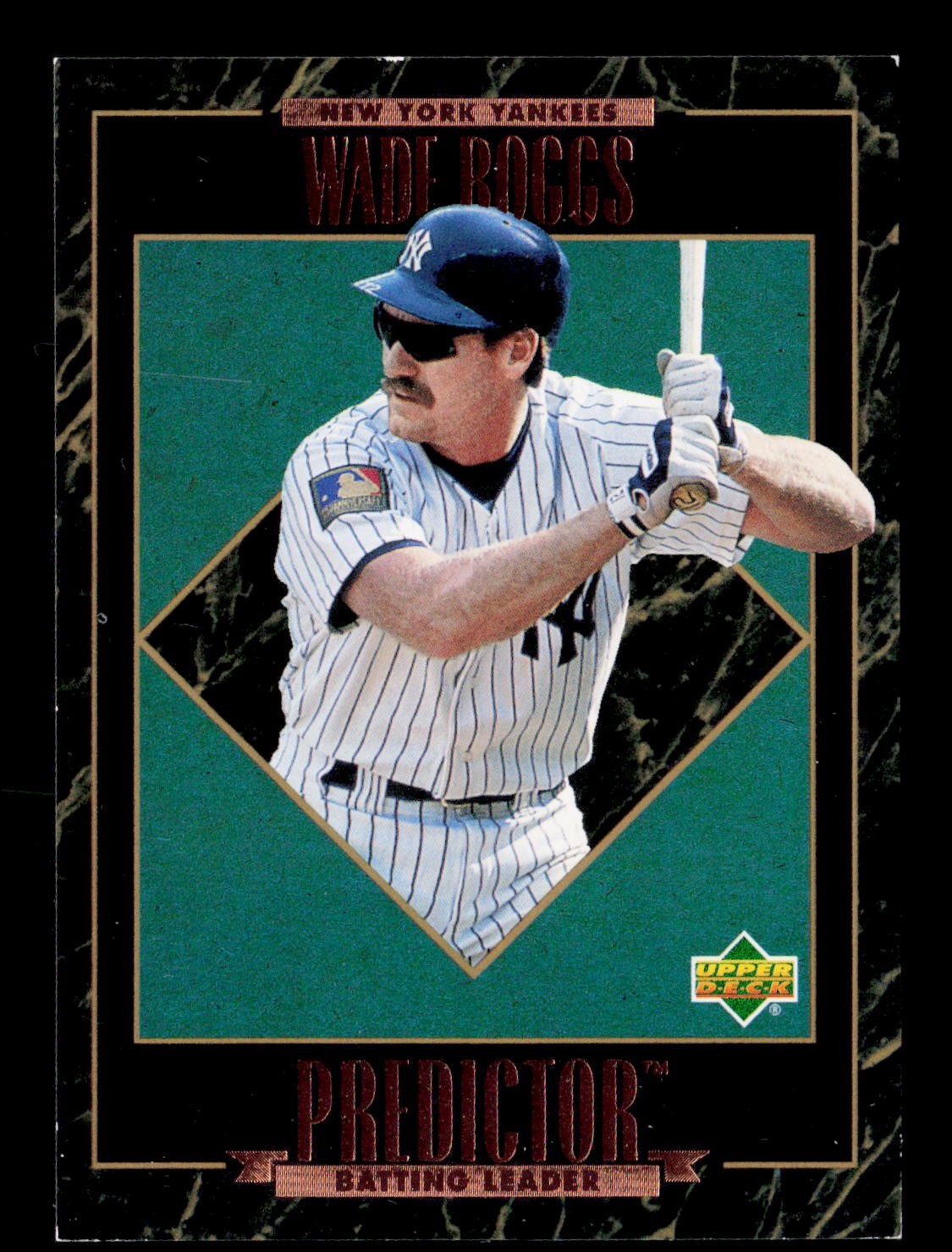 1995 Upper Deck #R21 Wade Boggs Predictors: League Leaders