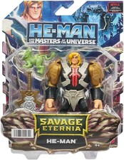 Mattel HE-MAN AND THE MASTERS OF THE UNIVERSE Savage Eternia He-Man 14cm Neu