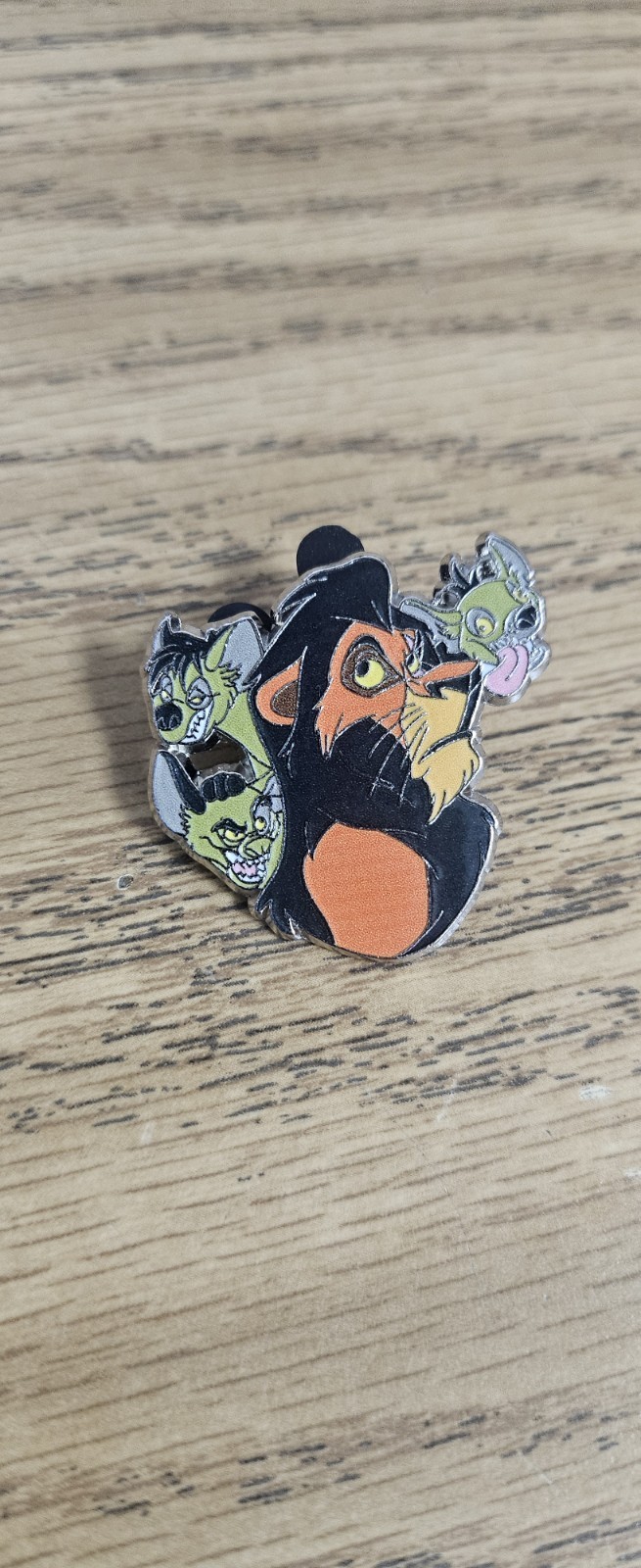 Disney Lion King Pin Villain Scar with Hyenas