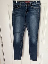 Lucky Brand Leyla Women's Jeans Size 2/26 Regular Skinny Dark Wash Denim