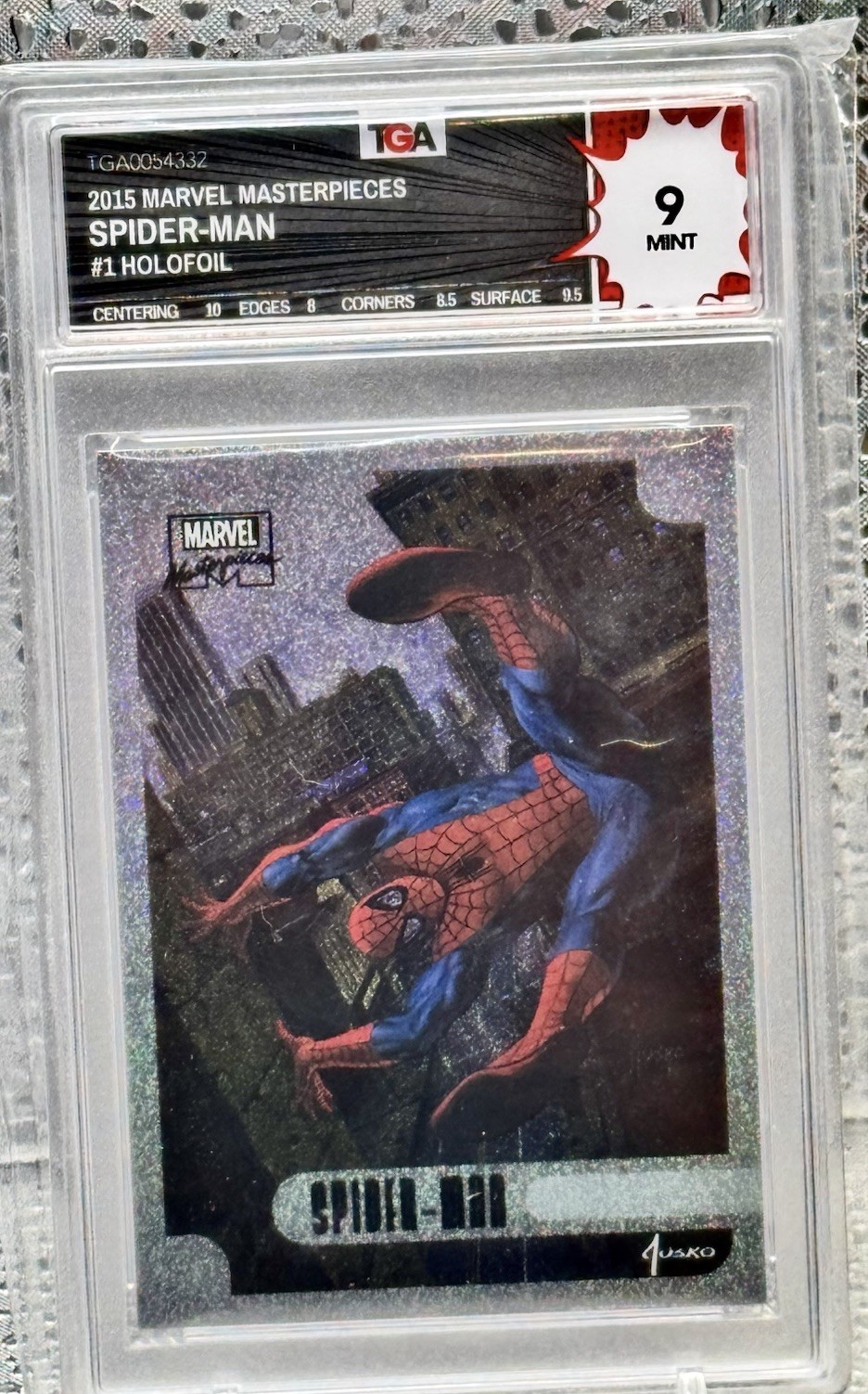 Spider-Man - 2016 Upper Deck Marvel Masterpieces #1