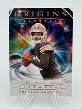 2025 Panini Origins - Rookies Shedeur Sanders, #107 (RC) - CLEAN