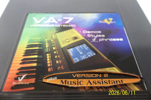 Roland VA-7 Keyboard Factory Original Demo Styles Music Assistant Zip Disk