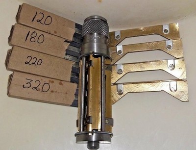 MOTORRAD, ATV SMALL BLOCK ZYLINDER HONE KIT 34 MM bis 60 MM + 4 SÄTZE STEINE.