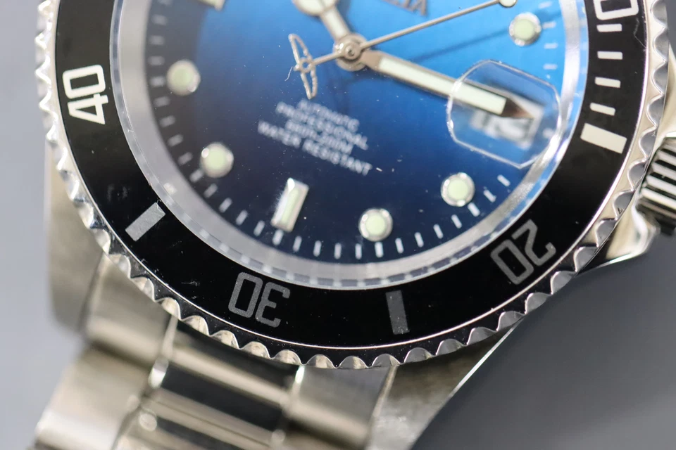 INVICTA 35844, 20 мм, мужские, для профессиональных дайверов, автоматические, 3 стрелки, синий темно-синий циферблат - Изображение 4 из 4