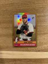 2025 Topps Heritage High Number - Zak Kent #623 Chrome Gold Border /50 (RC)