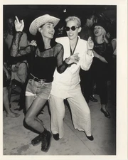 Eurythmics Annie Lennox Siobhan Fahey Original 8x10 Photo Stamped Snipe 1989