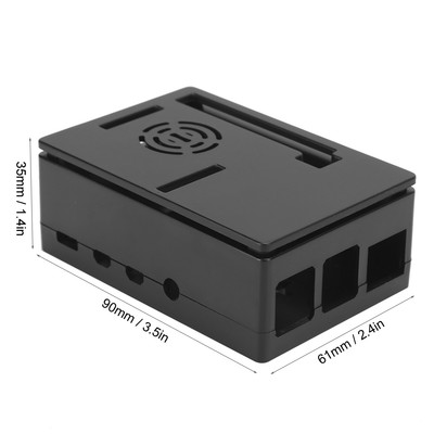 For 4B Set ABS Case Protective Shell 3.5in Display Heat Sink Scr CB