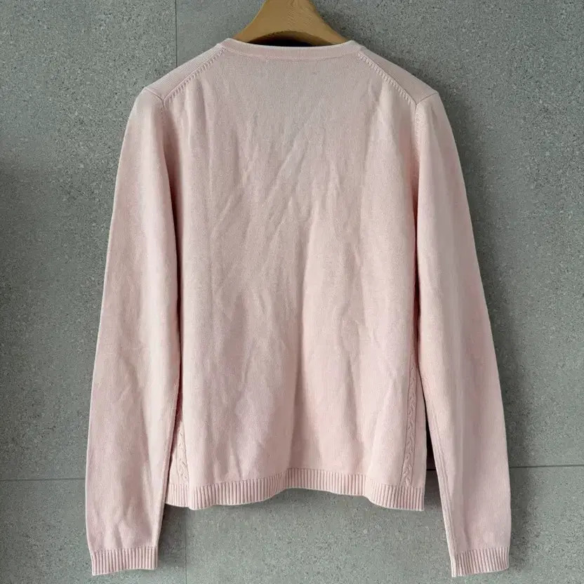 Brooks Brothers Silk Pink V-Neck Cardigan - Women's M