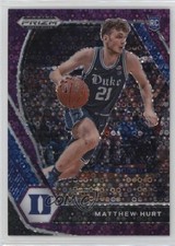 2021-22 Panini Prizm Draft Picks Purple Circles 4/50 Matt Hurt Matthew #34 qp4