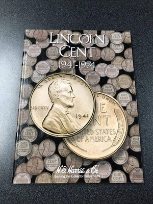 Complete set 1941-1974 PDS Lincoln Wheat & Memorial Penny Set Good - BU 90 coins