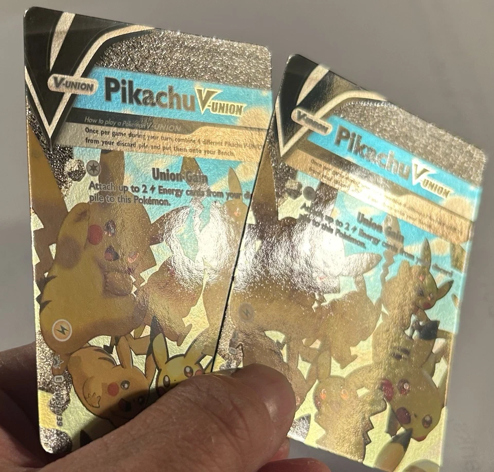2X Pikachu V-Union - Promo SWSH: Sword & Shield Promo Cards SWSH139 LP - Image 2 of 4