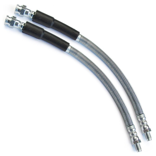 2X Bremsschlauch Bremsleitung Vorne FüR Citroen AX ZA Saxo Peugeot 106 I II-image