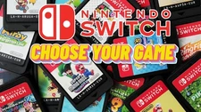 Nintendo Switch Games | Cleaned & Tested | Loose or CIB | Custom Art Cases