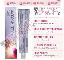 Wella Illumina Permanent Hair DyeTube 60ml  Wide range of shades/ colours