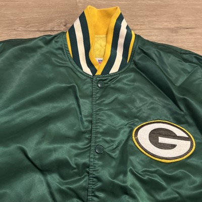 Vintage 90s Green Bay Packers Pro Line Starter Satin Jacket