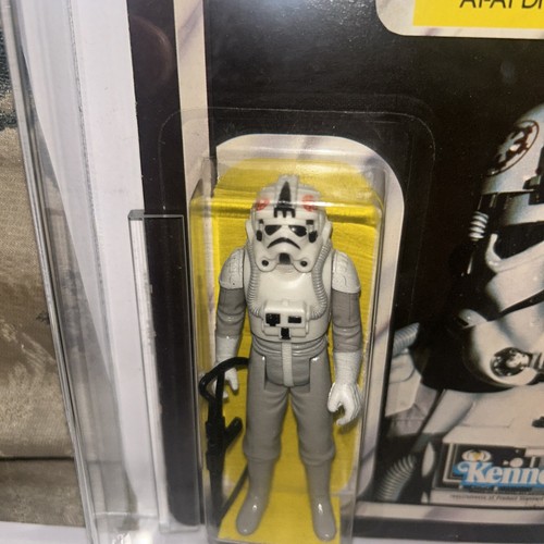 Star Wars 1983 Tri-Logo AT-ST Driver Red Logo MOC Vintage Cas 80 Not Afa Ukg - Picture 5 of 17