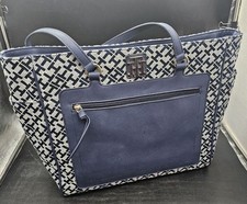 Tommy Hilfiger Blue Tote Bag Handbag Purse Accessory w/ tag
