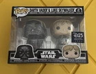 Funko Pop D23 Star Wars Darth Vader & Luke Skywalker 2024 2-Pack Vinyl Figure
