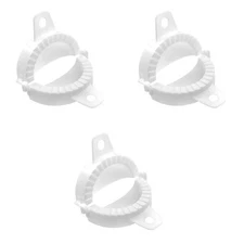 3Pcs Empanada Ravioli Pierogi Maker Dumpling Press Mould Kitchen Gadget Dumpling