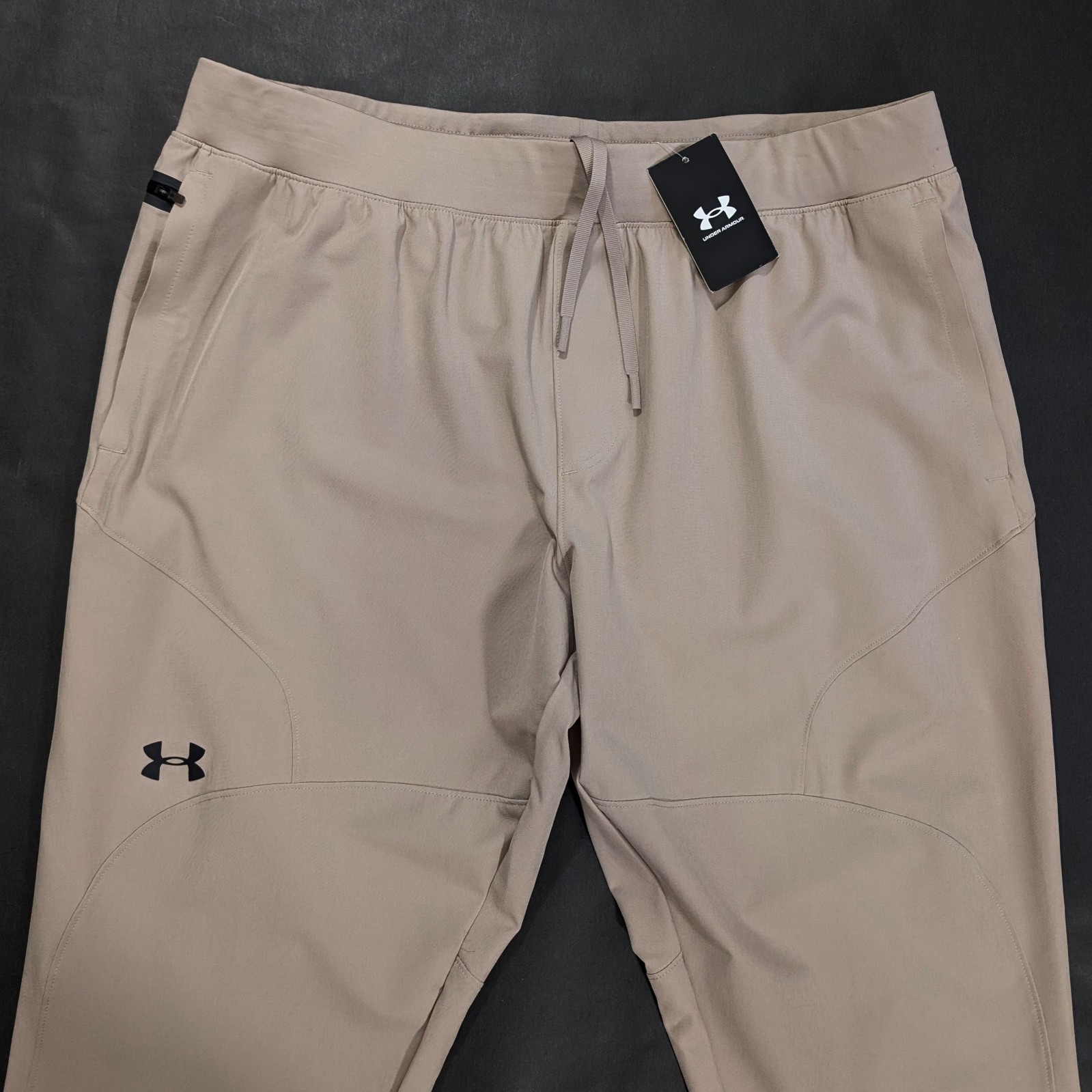 $100 Under Armour Unstoppable Joggers Pants Men’s Size 2XL 40x30 Sahara thumbnail 4
