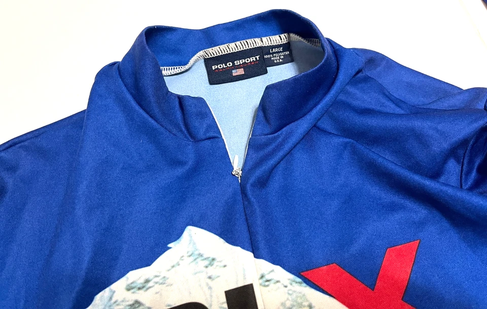 Camiseta deportiva RLX Polo Arctic Climb Mountain L/S cremallera completa L Ralph Lauren Foto 2 de 4