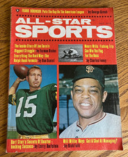 1967 All-Star Sports-Bart Starr-Packers-  Willie Mays- Giants