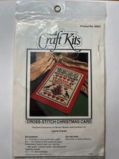 Better Homes and Gardens 28351 Cross Stitch Christmas Card Kit NEW