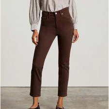 Everlane The Original Cheeky Jean Crop Brown 27