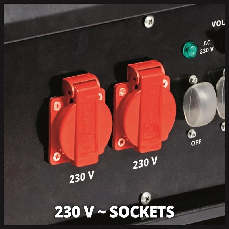 Einhell Stromerzeuger TC-PG 55/E5, 5500W, 25L, 4-Takt, 2x230V, 1x400V - Bild 3 von 4