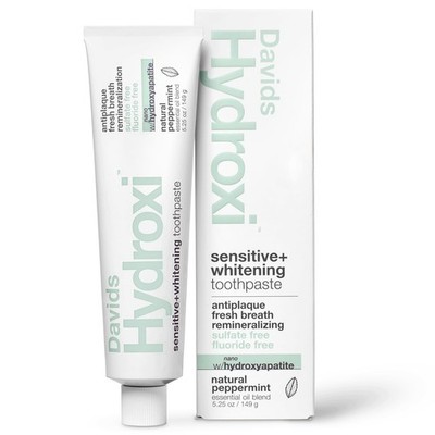 Hydroxi Fluoride Free Nano Hydroxyapatite Toothpaste for Remineralizing, Sens...
