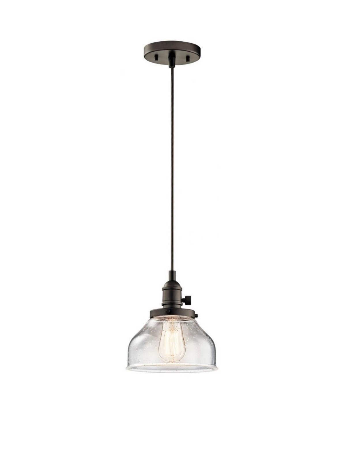 Kichler Beautiful, Sleek, Modern  Everly Pendant Light - 42046BK (Black)